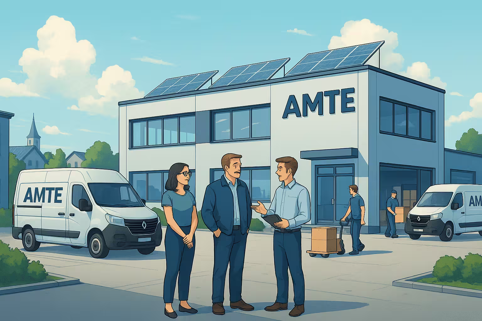 Große und mittelständische Unternehmen